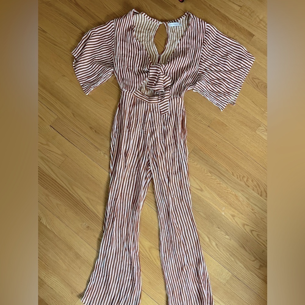 Faithful the‎ brand striped flowy jumpsuit size 4